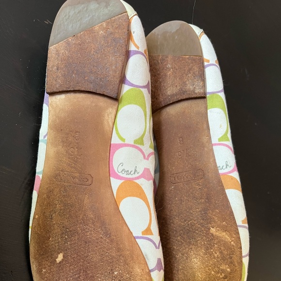Multi Color Coach Flats - Picture 5 of 6